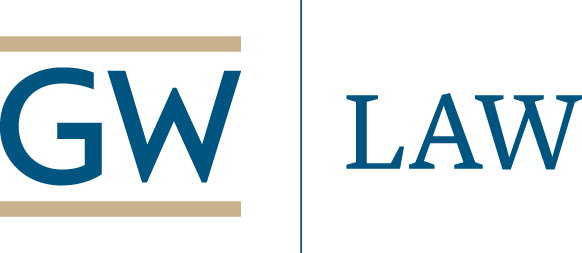 GW Law color logo with no background