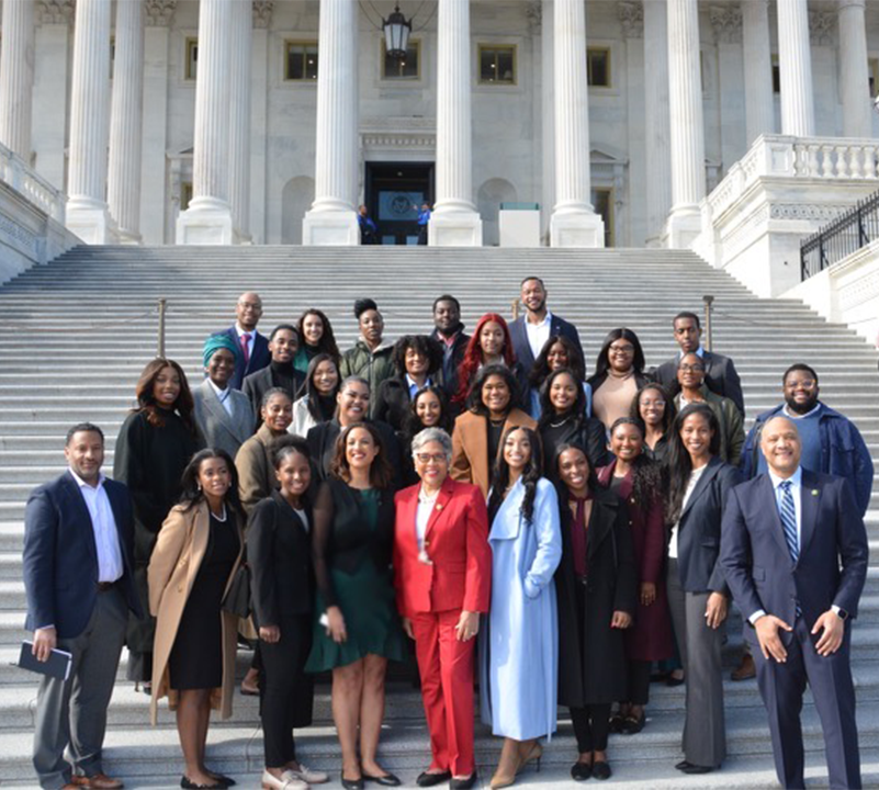 GW Law's 2023 Black Law Student Association with Rep. Joyce Beatty