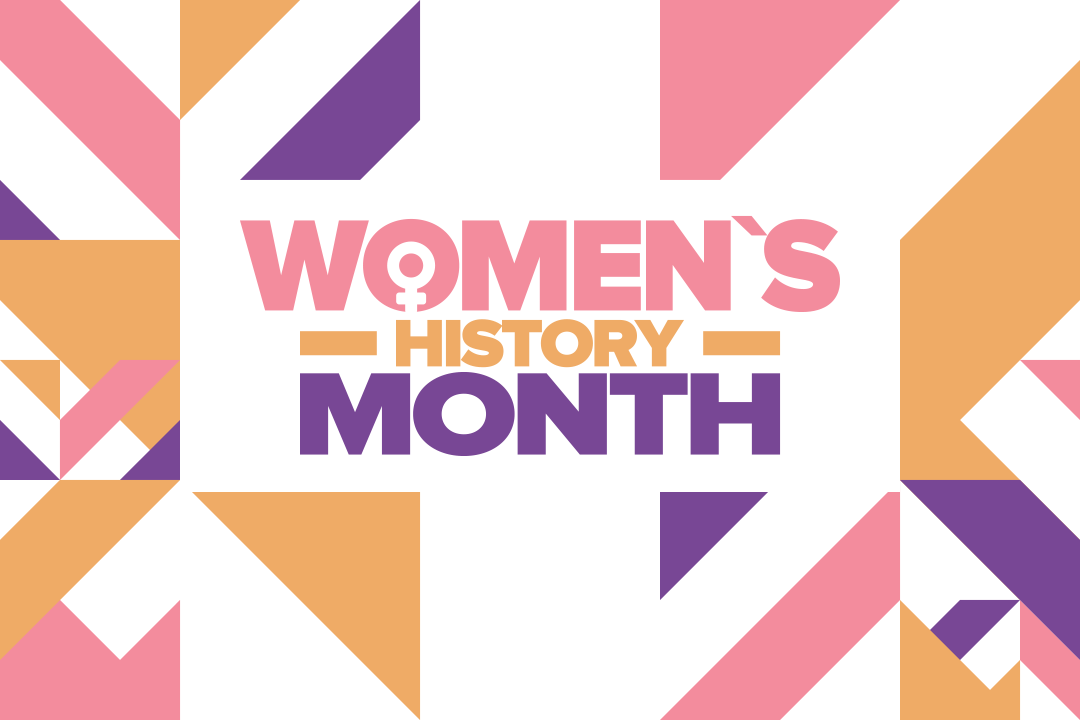 Women's History Month graphic