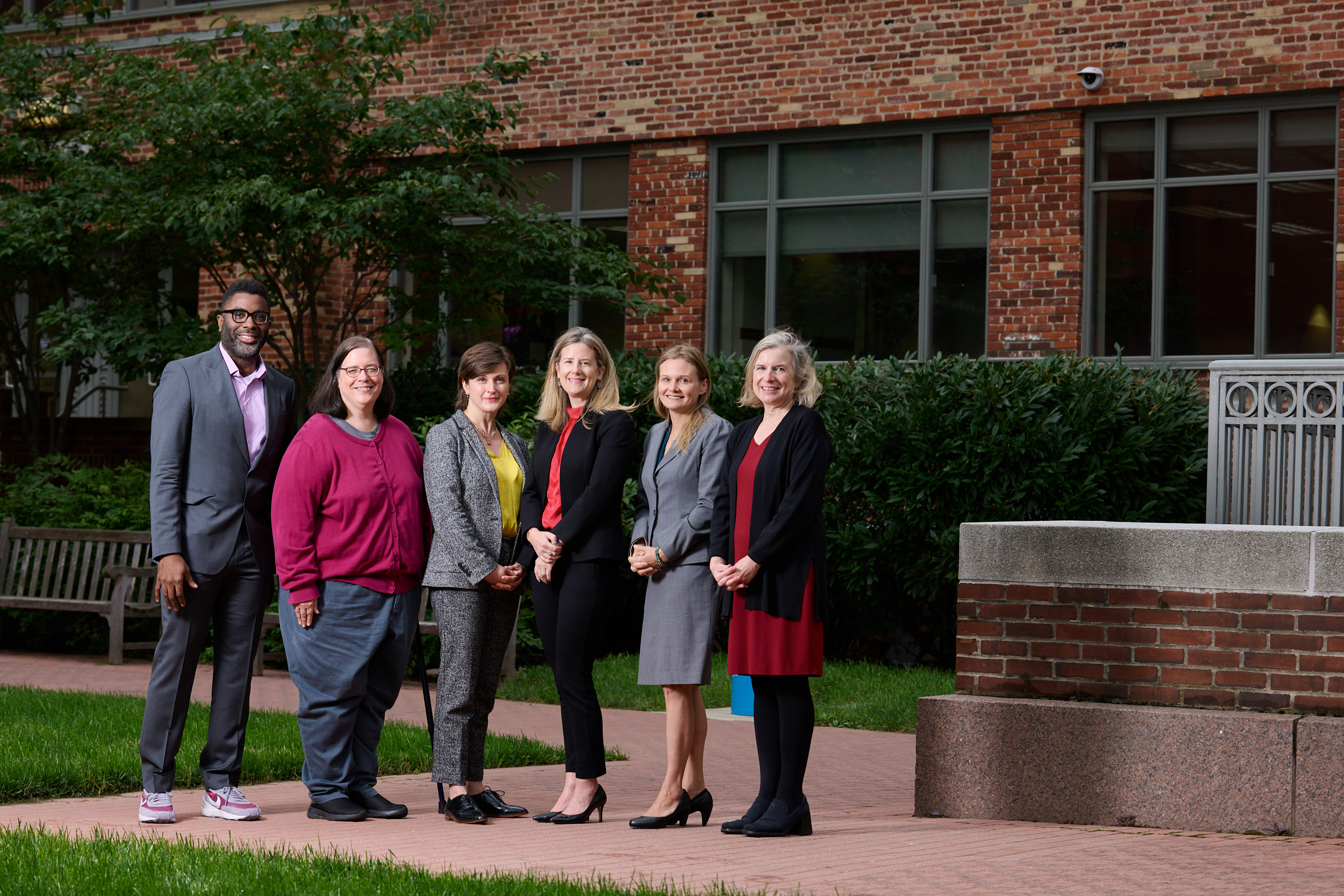 Right to Left - Robert Parrish, Robin Juni, Cori Alonso-Yoder, Brooke McDonough, Jennifer Pusateri, Leslie Callahan