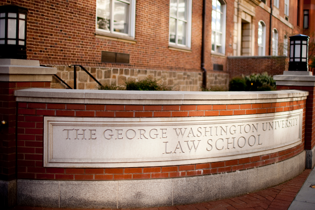 GW Law exterior sign