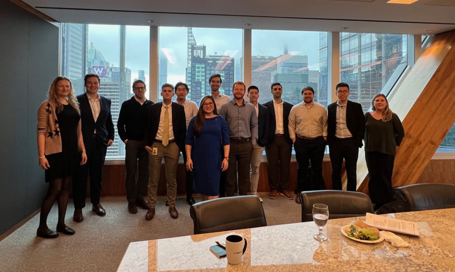 GWNY students with Caroline Pham