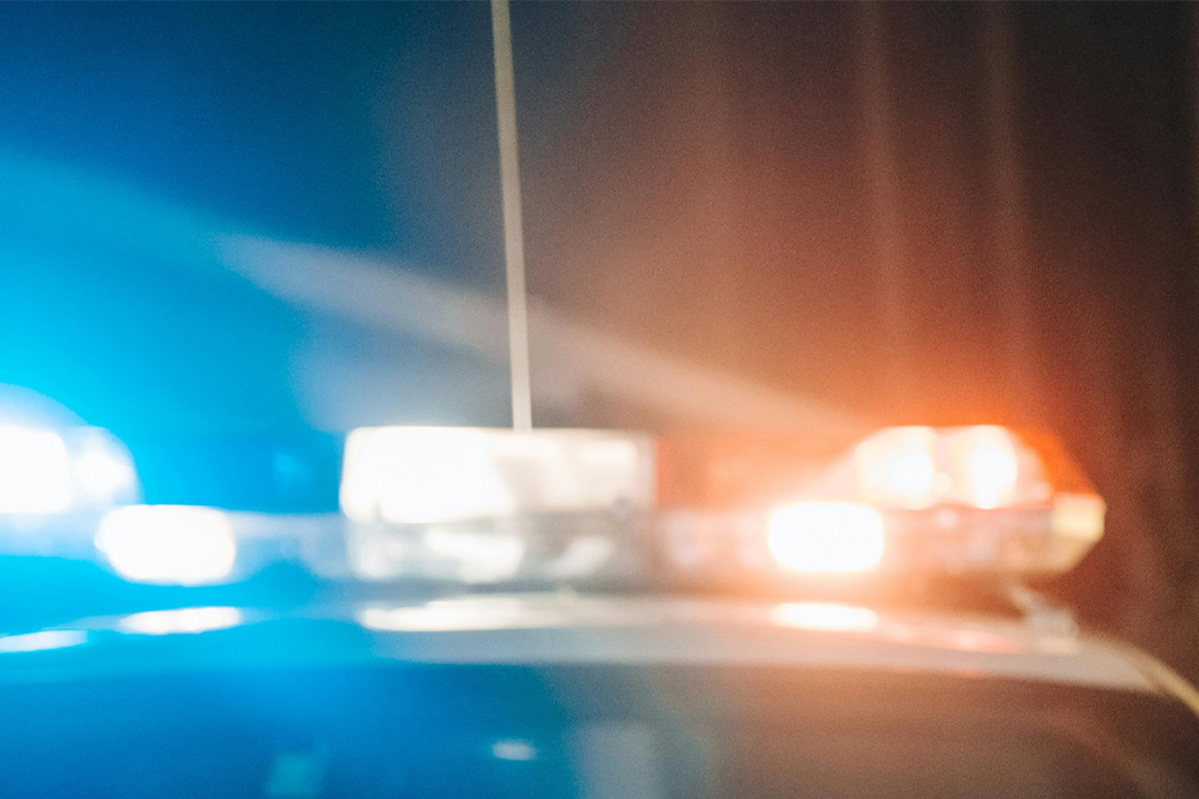 Cop car lights