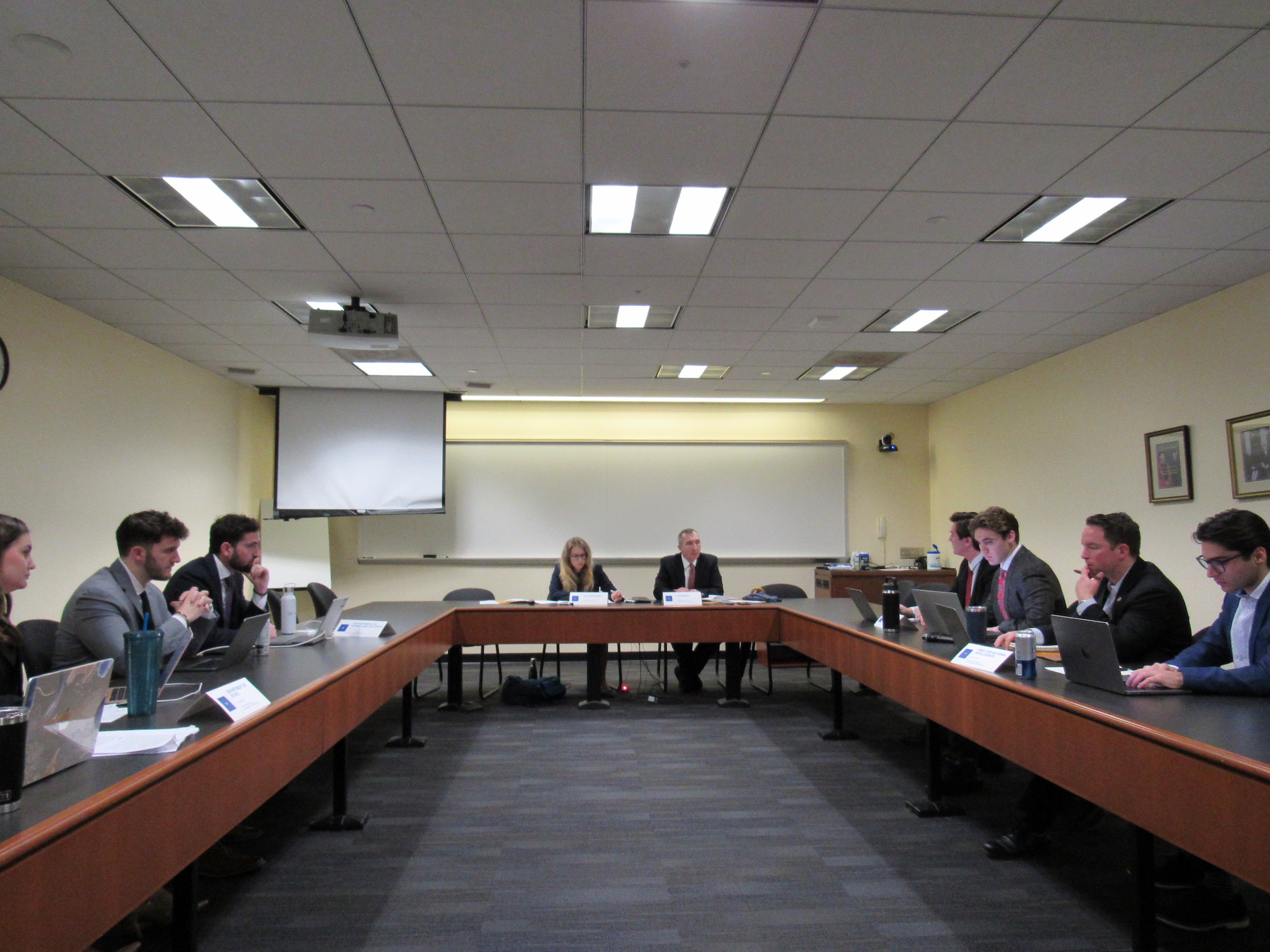 Schenck Competition Students competing in the Schenck Competition