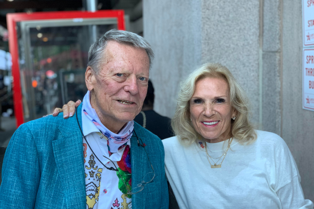 Michael Rice, and his wife, Jane