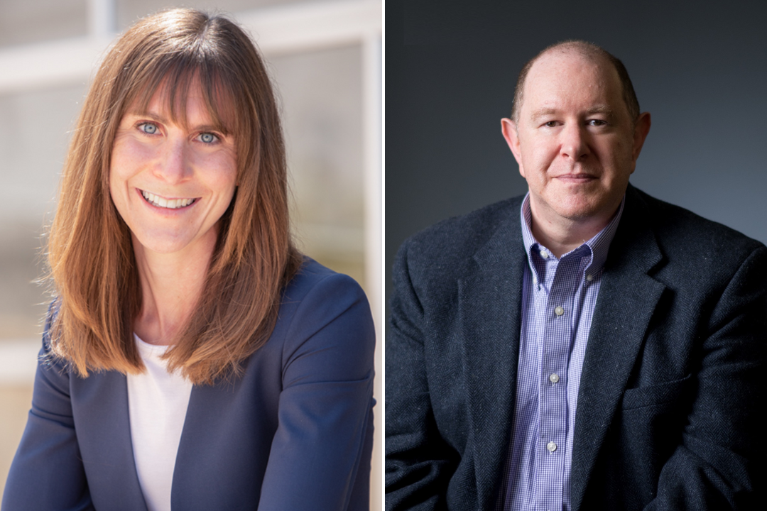 Alicia Solow-Niederman (left) and Daniel Solove (right)