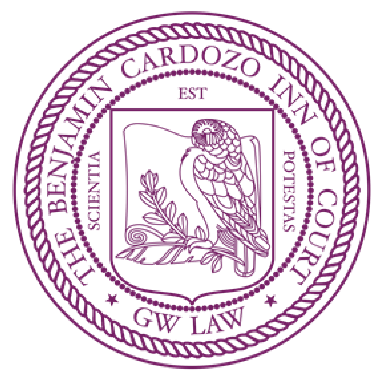 The Benjamin Cardozo Inn of Court seal