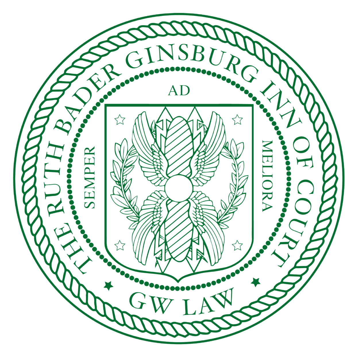 Ruth Bader Ginsburg Inn of Court seal