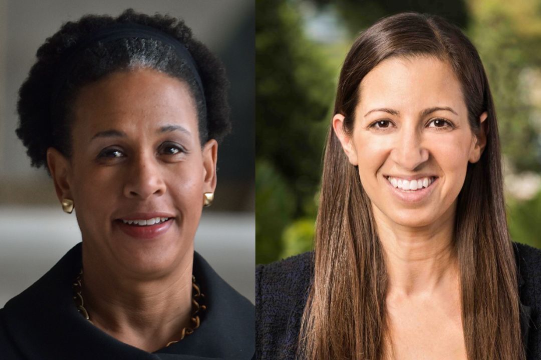 Carmia Caesar and Jessica Steinberg