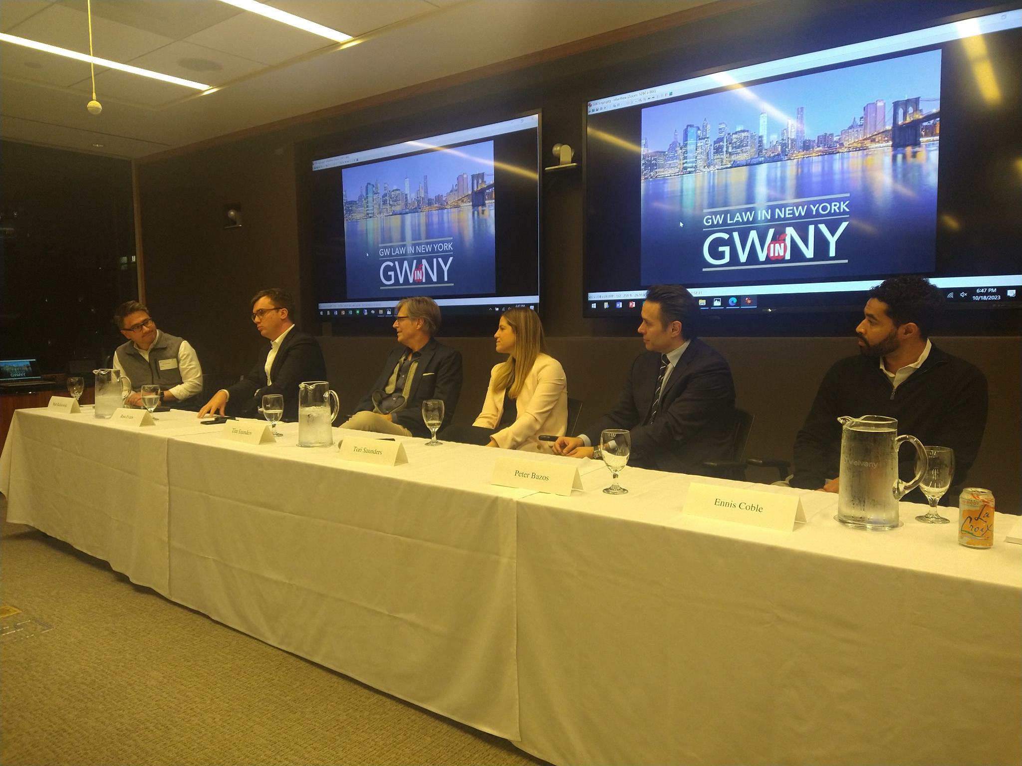 GWNY panel with the advisory counsel members.
