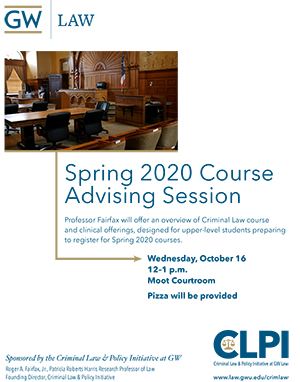 Spring 2020 Course Advising Session