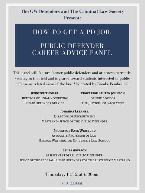How to Get a PD Job