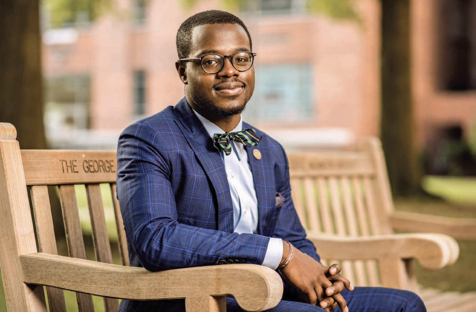 Damilola Arowolaju, JD ‘20, created a Student Assistance Fund at GW Law while serving as SBA president in 2019-20.