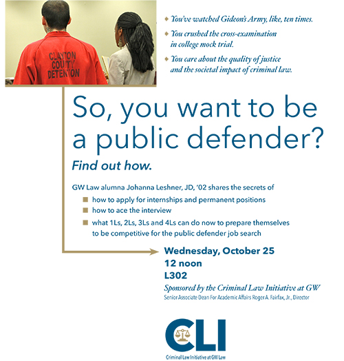 So You Want to Be a Prosecutor?