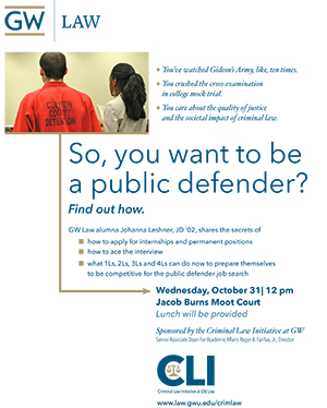 Public Defender Poster