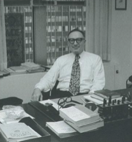 Bill Pincus sitting in his office