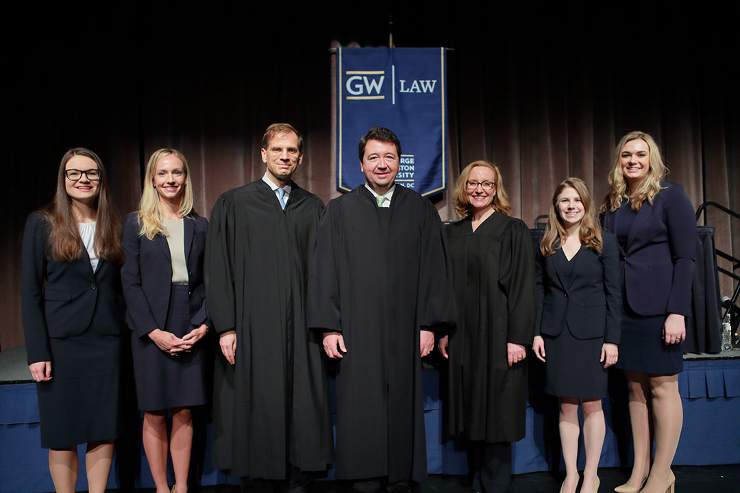 Students Compete in 2019 Van Vleck Moot Court Final GW Law The