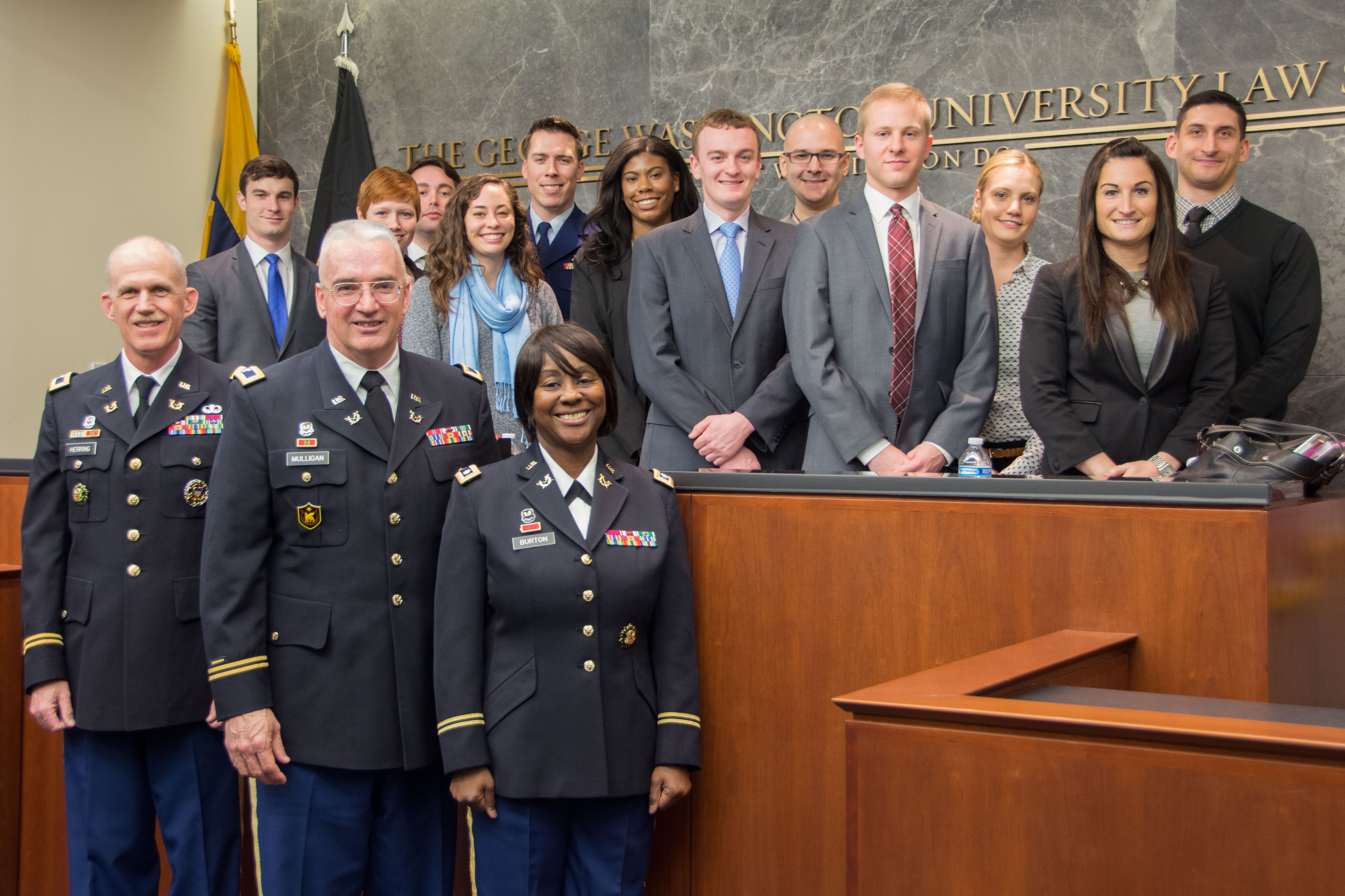 Army Court Comes to Campus GW Law The George Washington University