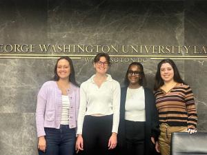 Jaylah Richie, Sidney Lee, Emma Stinson and Nana-Yaw Owusu