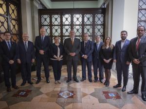 Group of Judges selected including Dean Rosa Celorio. 