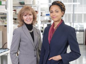 Sonia Suter and Shawneequa Callier