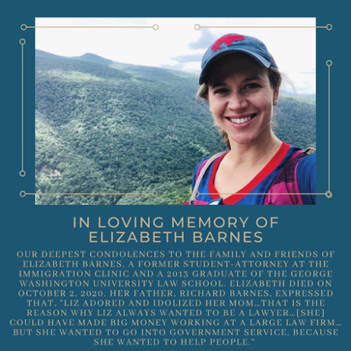 Elizabeth Barnes In Memoriam