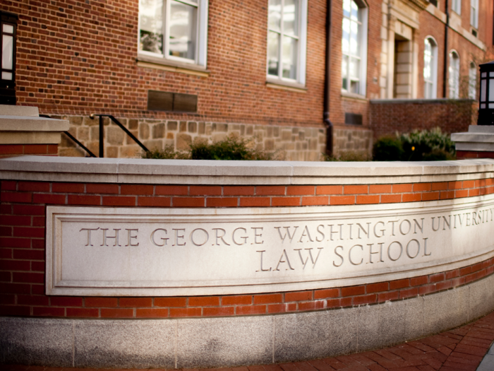 GW Law exterior sign