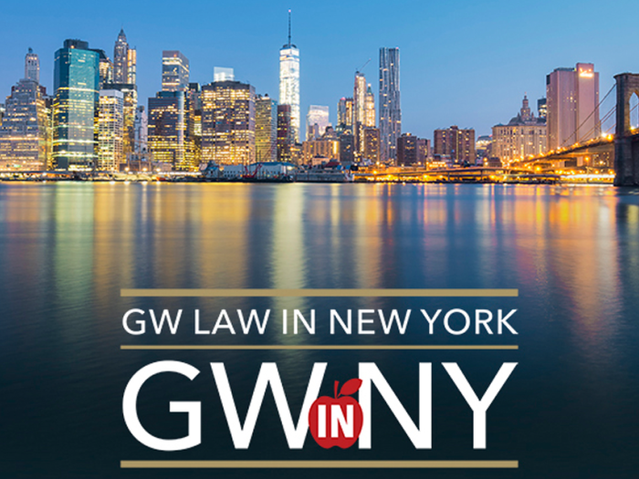 GW Law in New York banner graphic