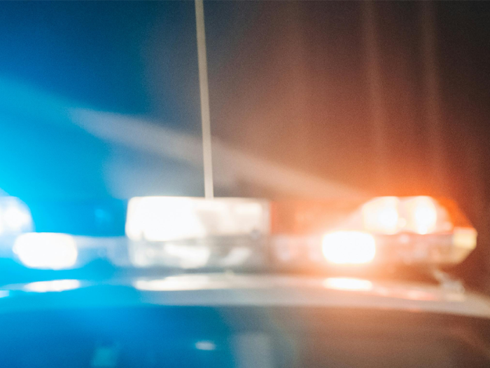 Cop car lights