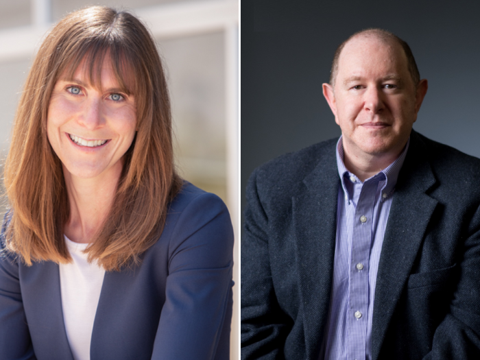 Alicia Solow-Niederman (left) and Daniel Solove (right)