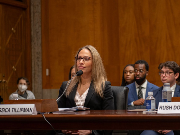 Jessica Tillipman testifying