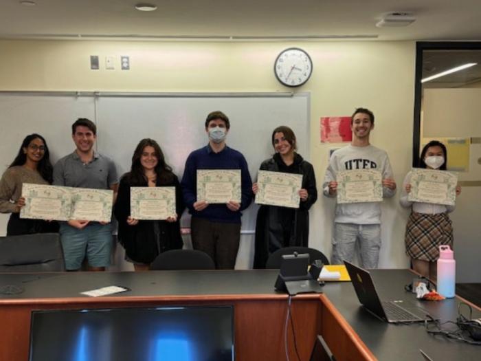 Clinic students