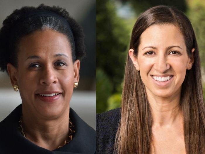 Carmia Caesar and Jessica Steinberg