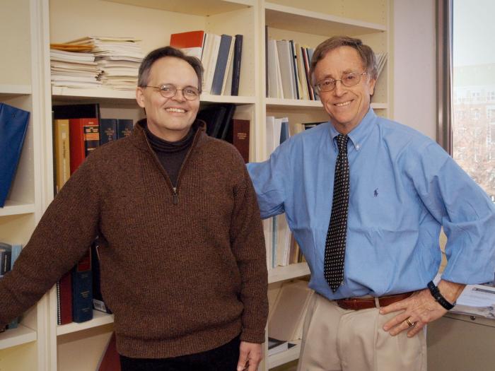 Photo of Bob Tuttle and Chip Lupu