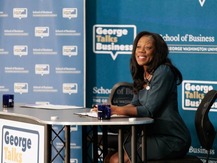 GW Law Dean Dayna Bowen Matthew: George Talks Business