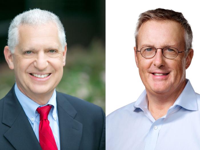 Photos of David Buchen and Bruce Sewell