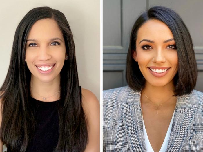 Portrait of Nia Colon and Jasmine Vidaurri Martinez