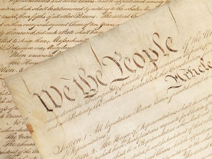U.S. Constitution Photo