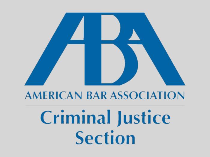 Criminal Justice Section Logo