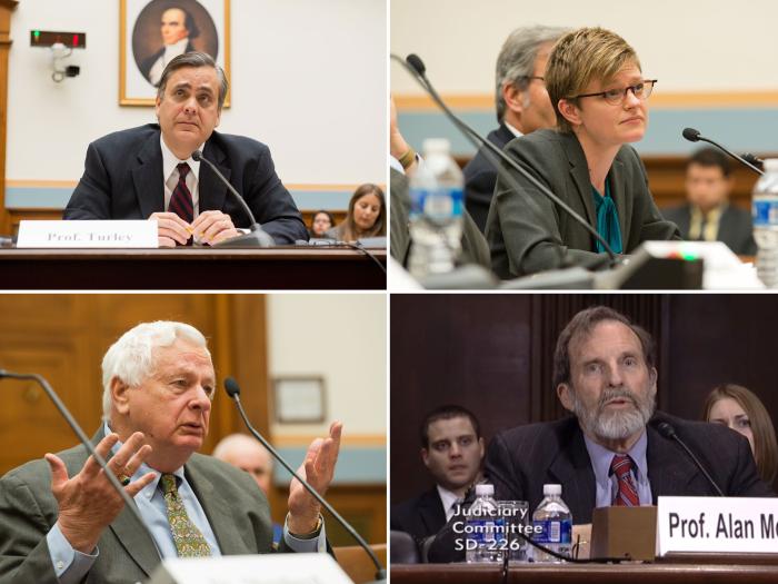 GW Law faculty and deans testify on the Hill.