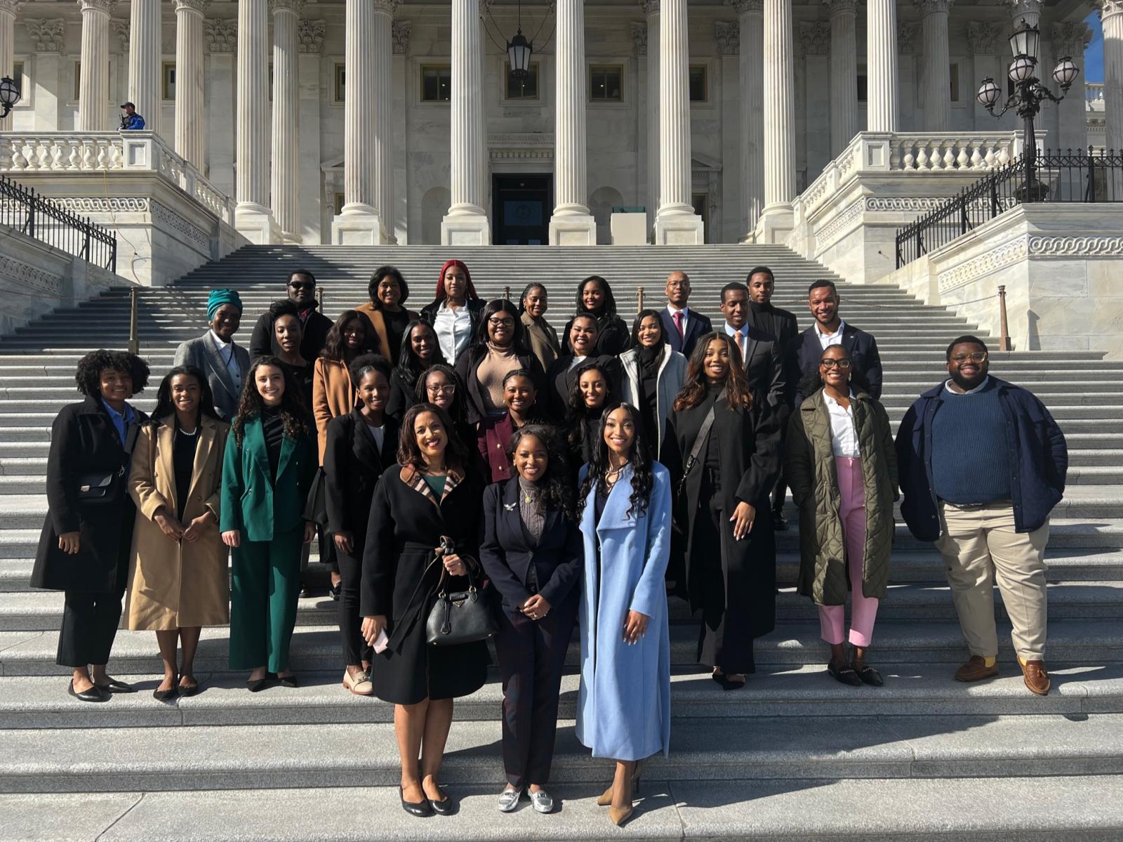 GW Law's 2023 Black Law Student Association with Rep. Jasmine Crockett