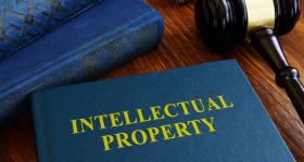 Intellectual Property Law stock image