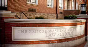 GW Law exterior sign